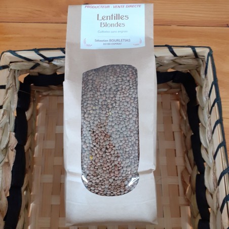 lentilles blondes 1 kg