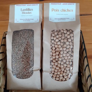 Le lot légumes secs de la ferme