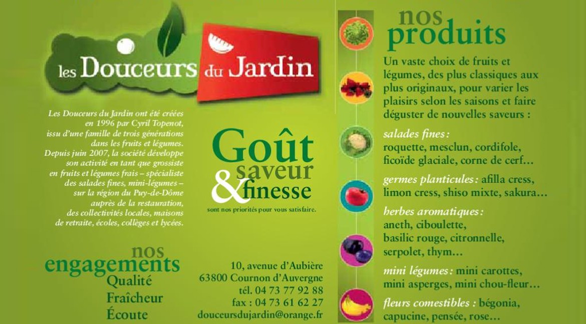 Les Douceurs du Jardin